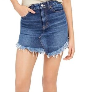 Free People We The Free Bailey‎ Denim Mini Skirt
